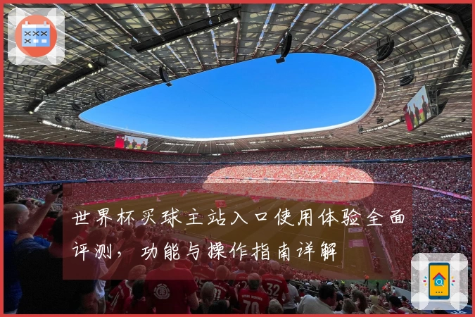 世界杯买球主站入口使用体验全面评测，功能与操作指南详解