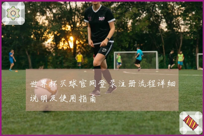 世界杯买球官网登录注册流程详细说明及使用指南