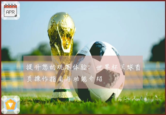 提升您的观赛体验：世界杯买球首页操作指南与功能介绍