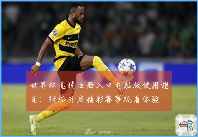 世界杯竞猜注册入口电脑版使用指南：轻松开启精彩赛事观看体验